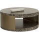Cavette 38 X 16 inch Marble Look / Dark Emperador Outdoor Coffee Table